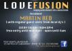 LOVEFUSION Fridays with DJ Martin Red